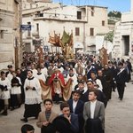 Processione dal Ponte S.Lucia, 1958